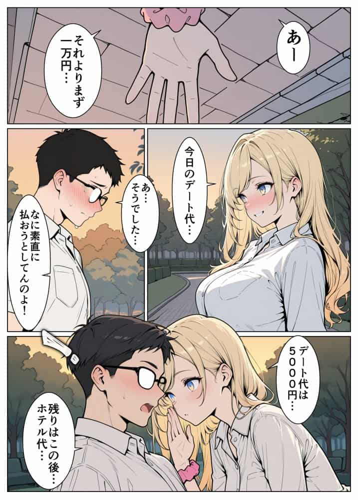 陰キャの僕がギャルと放課後デート hitomiエロ漫画raw(同人誌)無料サンプル画像023