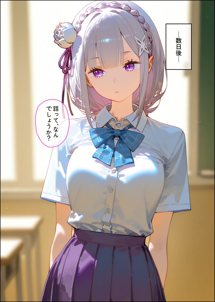 【エミ◯ア】俺の大好きな清楚彼女が寝取られ快楽堕ちする話