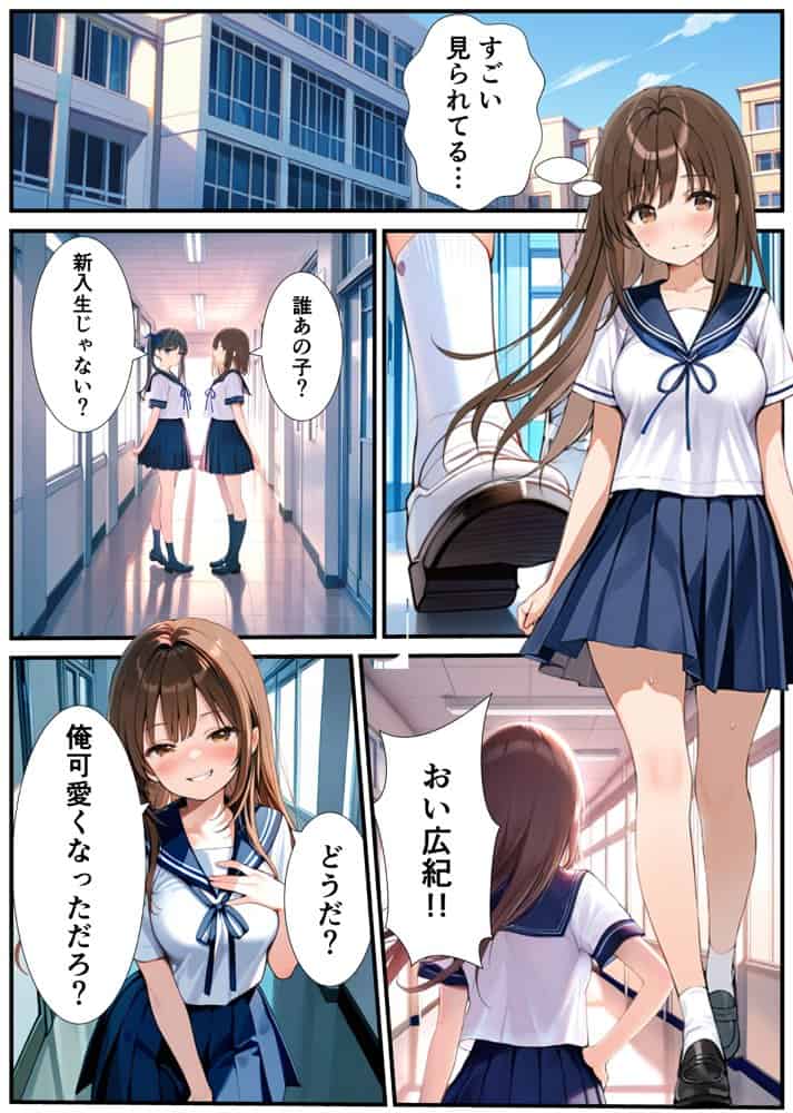 女体化したので大好きだった親友を寝取った話