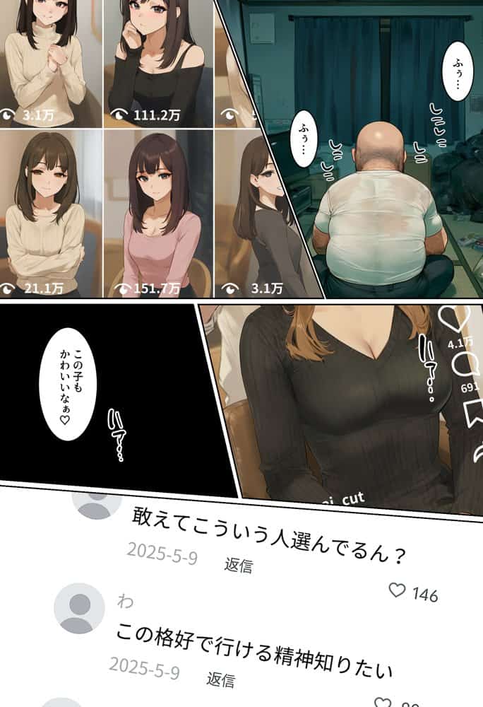 【ネトストおじさん】スキャンダルをネタに脅され調教〜キモオジのテクに快楽堕ちし海夢が性玩具になった話〜