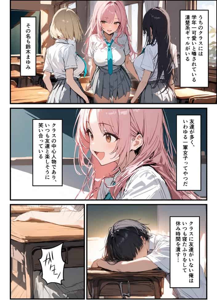 好きなギャルに誤送信したら、実はハメ撮りされるのが好きなドМ変態女だった話