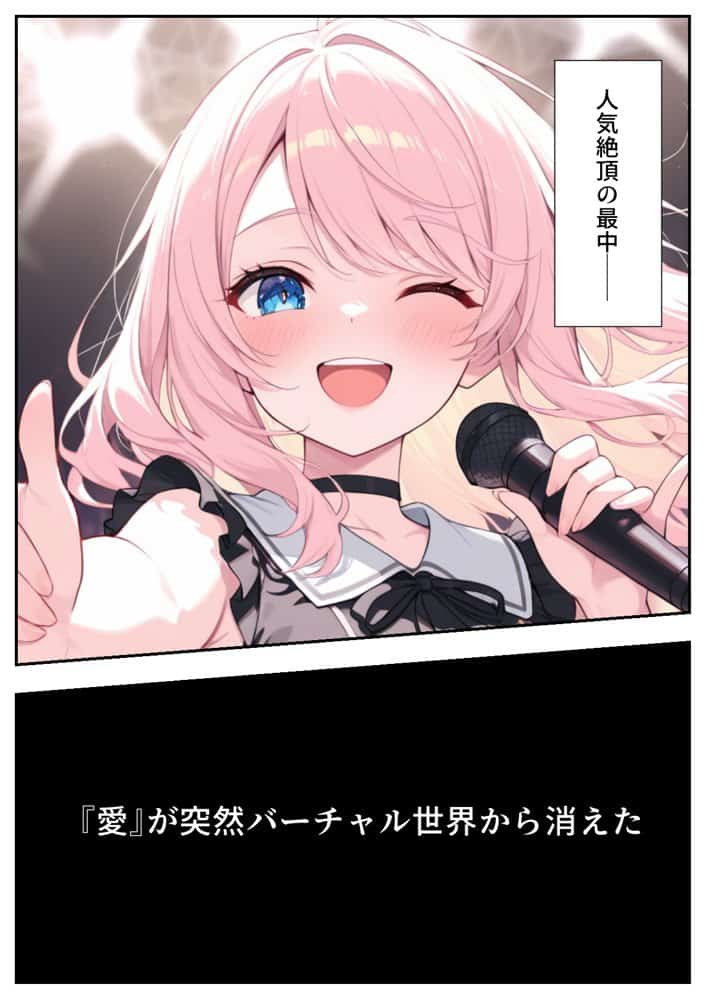 画面の向こうから推しが来た！失踪したAIアイドルとの甘とろ生活