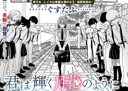 君は輝く月花のように