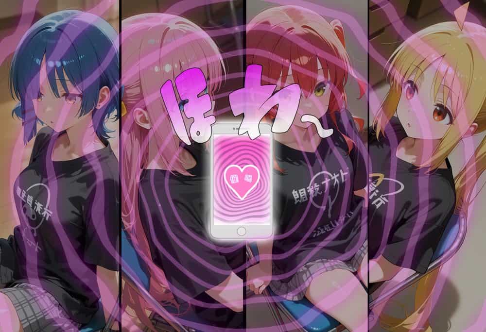 結〇バンドの女の子達を催●アプリでオナホプロデュース