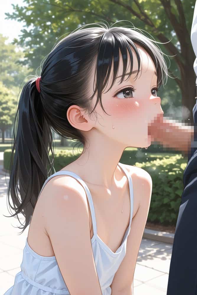 【つるぺた】 出会った少女を連れ去りハメ〜公園からトイレそして家へ…〜