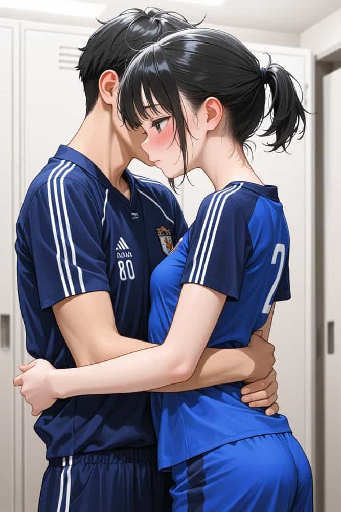 【女サカ部】 スリムな体に大量の中出し!〜負けず嫌いの顔が快感に歪む〜 hitomiエロ漫画raw(同人誌)無料サンプル画像016