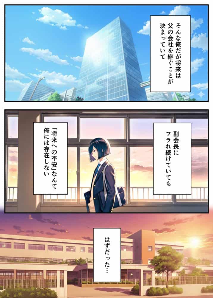 TSさせられた家出中の生徒会長がマチアプでメス堕ちセックスする話