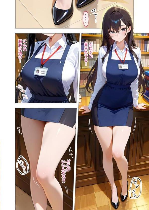 当店限定!セックス¥0サービス 〜ダウナー司書さんの事務的えっち〜 モザイク版 hitomiエロ漫画raw(同人誌)無料サンプル画像007