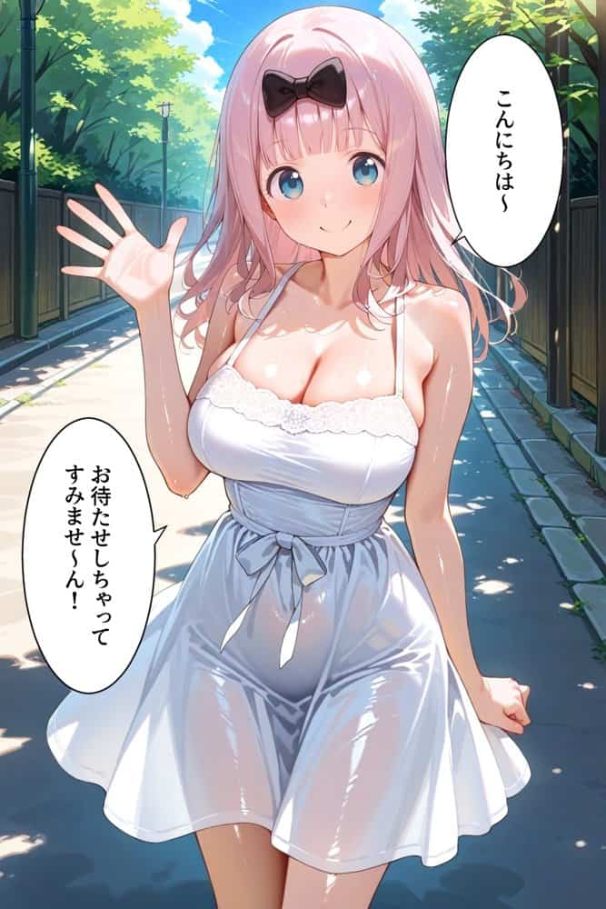 パパ活女子のイキすぎ報酬事情〜かぐや様は告らせたい 藤原千〇編〜 hitomiエロ漫画raw(同人誌)無料サンプル画像001