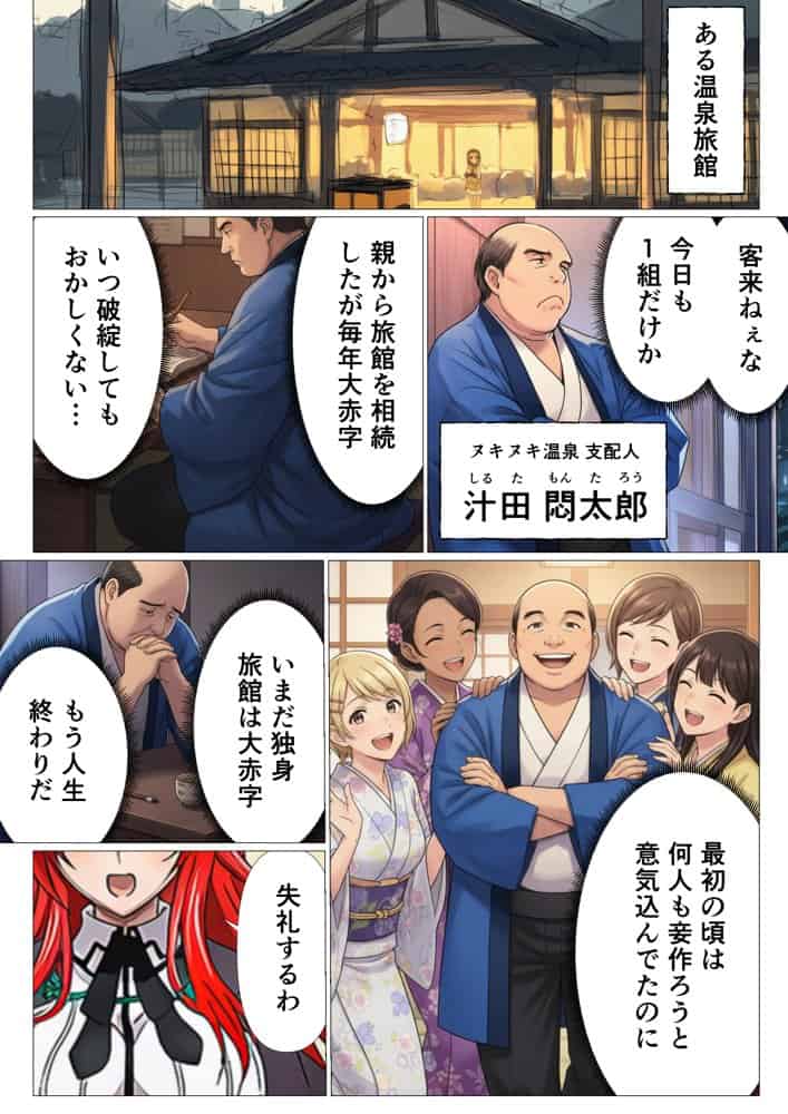 ハ◯スクールH×S 温泉旅館編 催◯にかけられたオカルト研究部 hitomiエロ漫画raw(同人誌)無料サンプル画像001