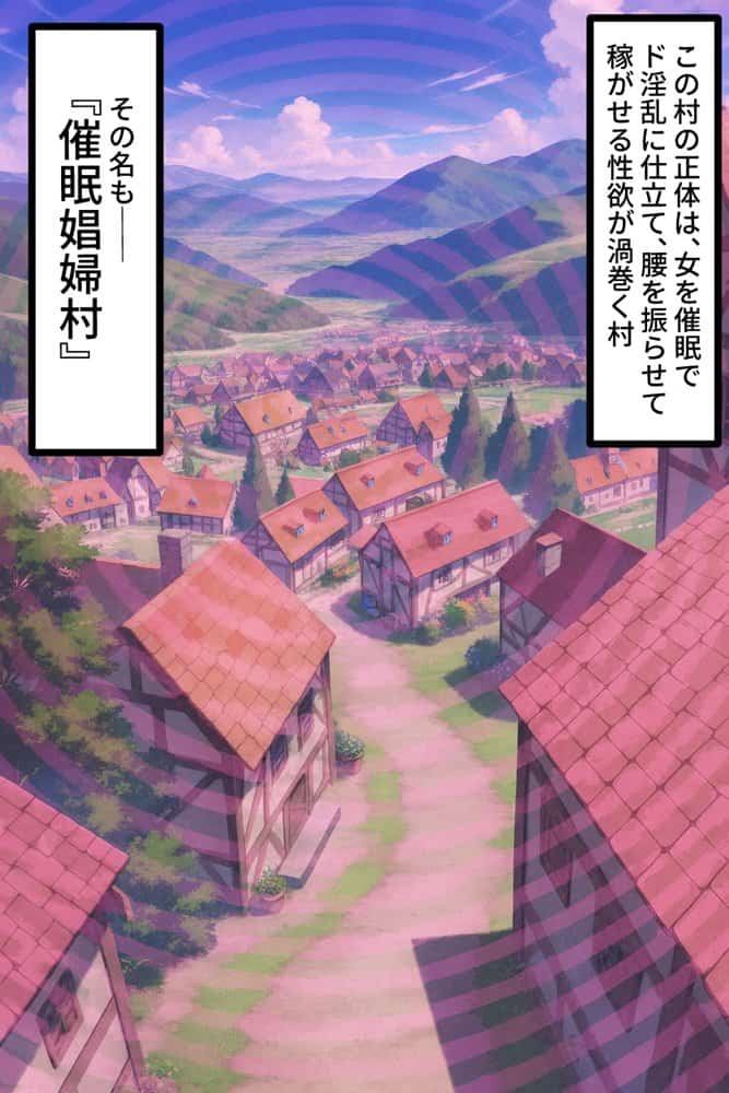 催●娼婦村 催●で村の娼婦に堕とされた鬼滅の女達が村長に孕まされる話