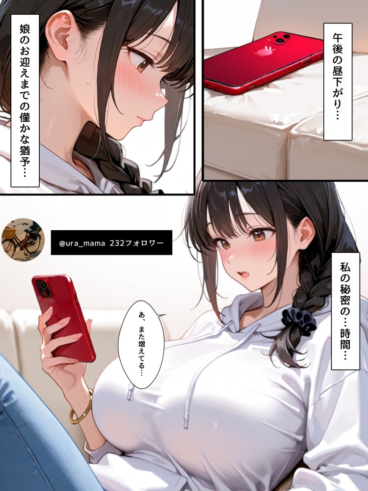 裏垢NTR ― パパ友に秘密を握られた巨乳若ママ hitomiエロ漫画raw(同人誌)無料サンプル画像005