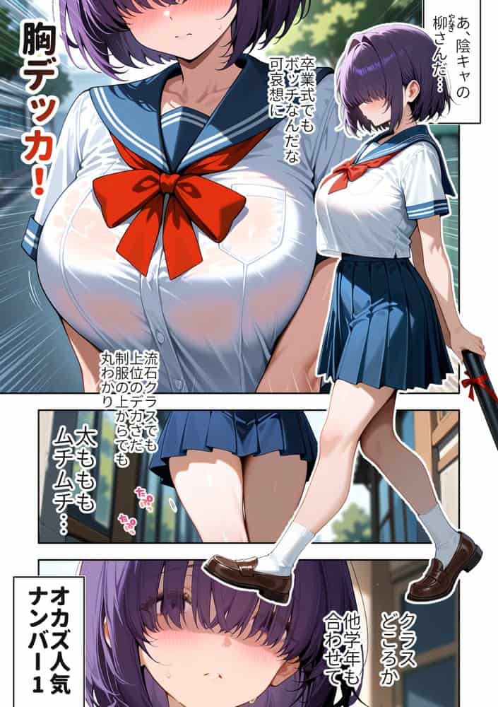 メカクレ陰キャ女子がちょろすぎたので彼女にしてみた話 hitomiエロ漫画raw(同人誌)無料サンプル画像010