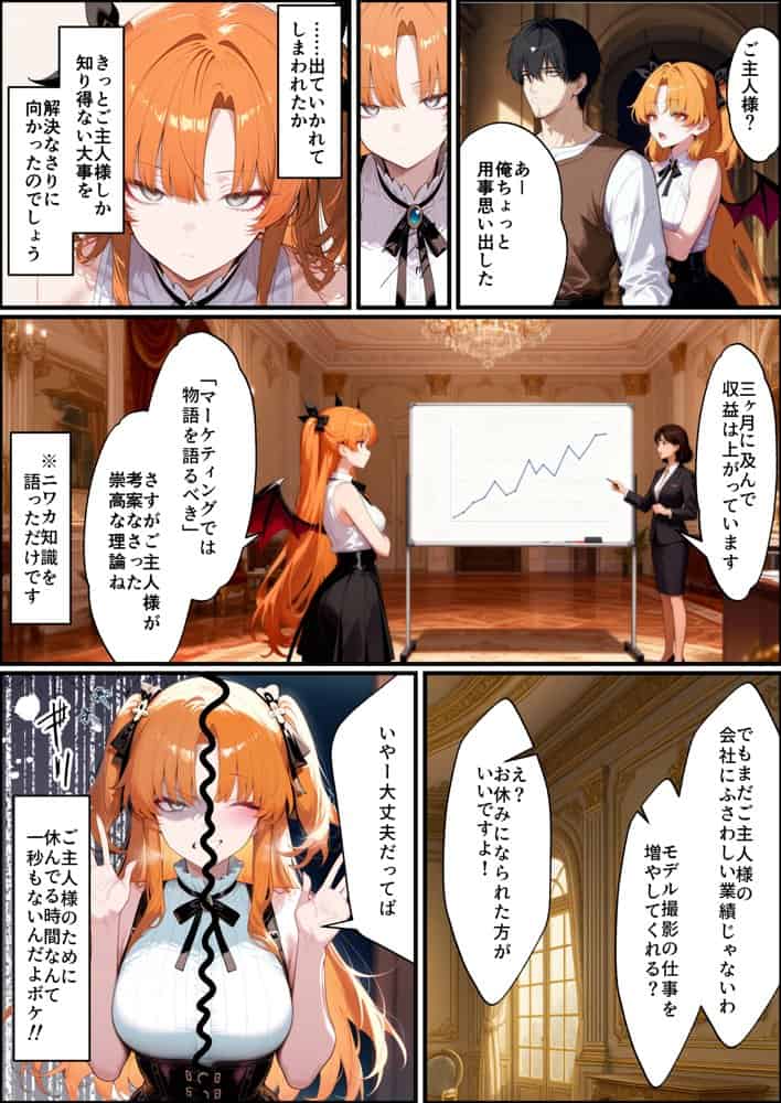 奴◯サキュバスを救って娘同然に育てたらヤンデレになって処女を捧げてきた hitomiエロ漫画raw(同人誌)無料サンプル画像038