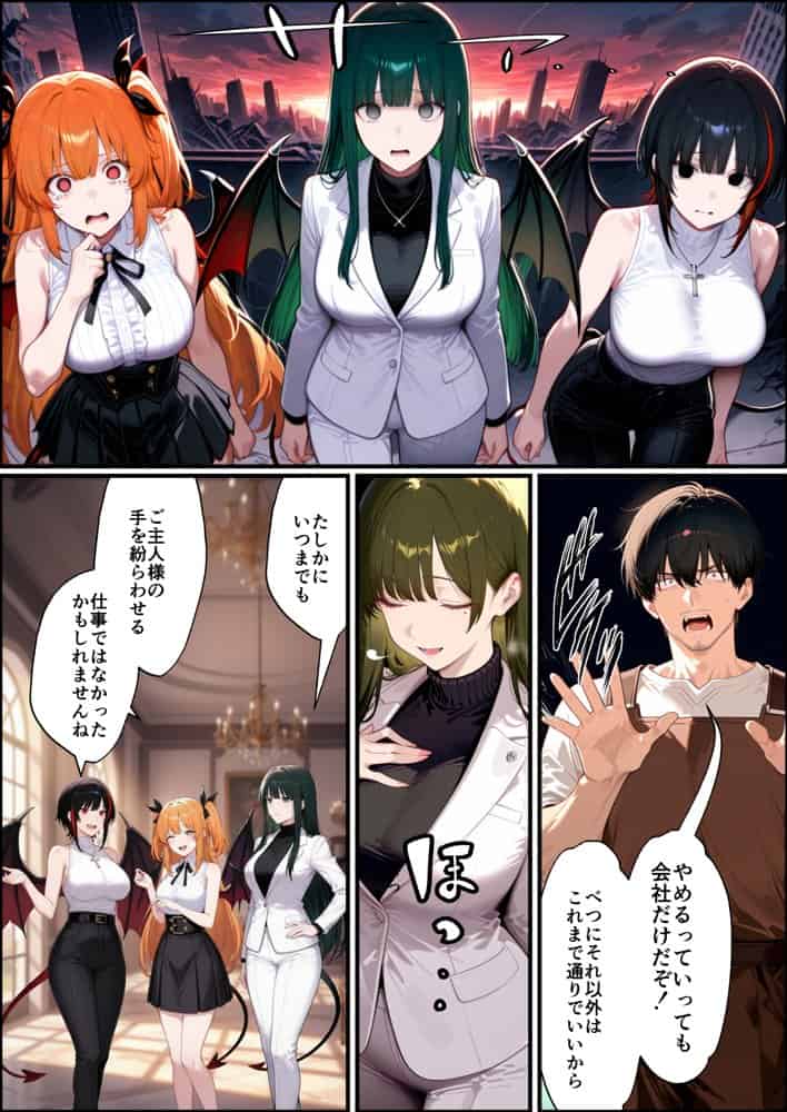 奴◯サキュバスを救って娘同然に育てたらヤンデレになって処女を捧げてきた hitomiエロ漫画raw(同人誌)無料サンプル画像041