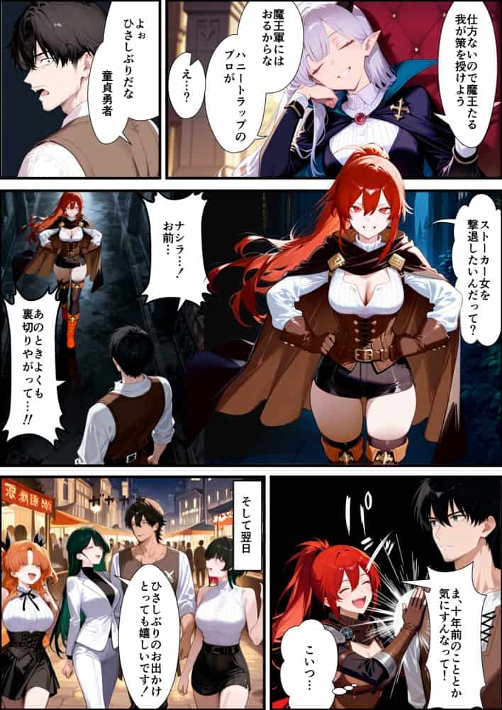 奴◯サキュバスを救って娘同然に育てたらヤンデレになって処女を捧げてきた hitomiエロ漫画raw(同人誌)無料サンプル画像047