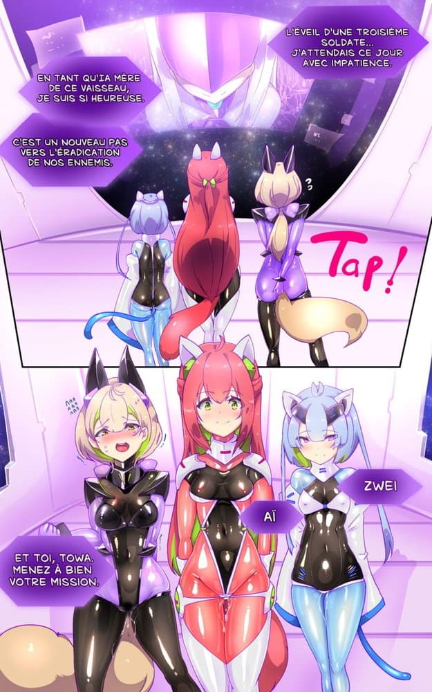 【手描き漫画】戦闘アンドロイドにTS転生して、とってもえっちな目にあって悪堕ちする漫画-戦光兵女プリッケ・ツァーナ- hitomiエロ漫画raw(同人誌)無料サンプル画像004