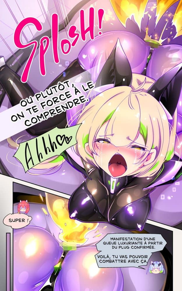 【手描き漫画】戦闘アンドロイドにTS転生して、とってもえっちな目にあって悪堕ちする漫画-戦光兵女プリッケ・ツァーナ- hitomiエロ漫画raw(同人誌)無料サンプル画像010