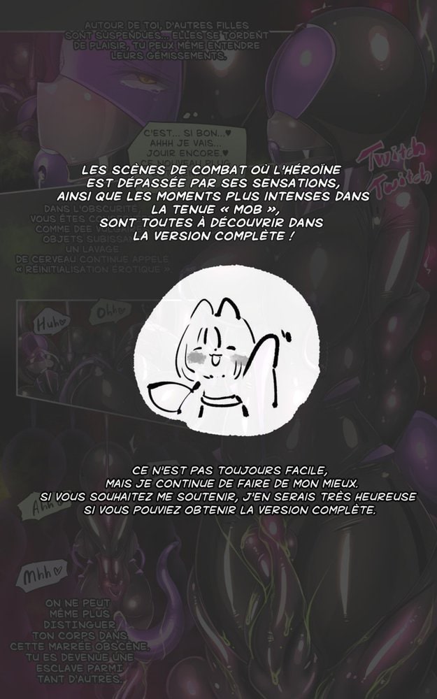 【手描き漫画】戦闘アンドロイドにTS転生して、とってもえっちな目にあって悪堕ちする漫画-戦光兵女プリッケ・ツァーナ- hitomiエロ漫画raw(同人誌)無料サンプル画像013