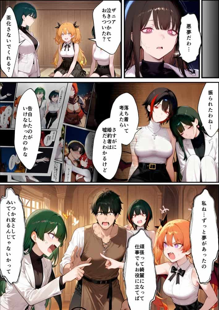 奴◯サキュバスを救って娘同然に育てたらヤンデレになって処女を捧げてきた hitomiエロ漫画raw(同人誌)無料サンプル画像053