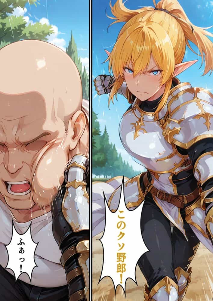 転生失敗したけど、ヤバすぎるアイテムでエルフ姉妹と催Oする話 hitomiエロ漫画raw(同人誌)無料サンプル画像008