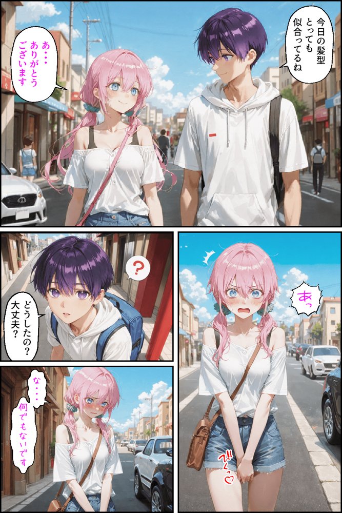 可愛いだけにされちゃう式守さん3（川遊びの日の式守さん）