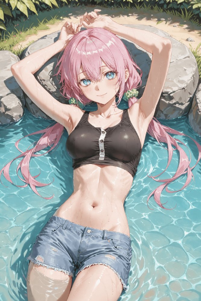 可愛いだけにされちゃう式守さん3（川遊びの日の式守さん）