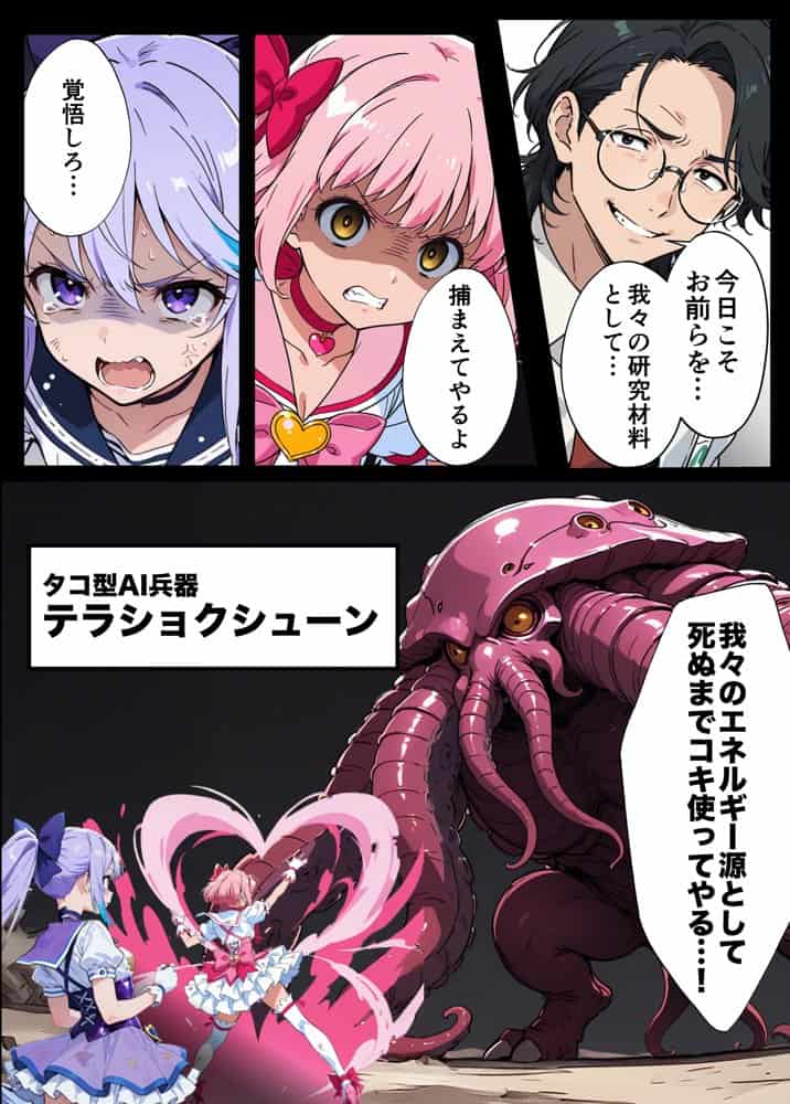 AIが支配する世界で人類を裏切った俺は正義の魔法少女をドスケベ調教する