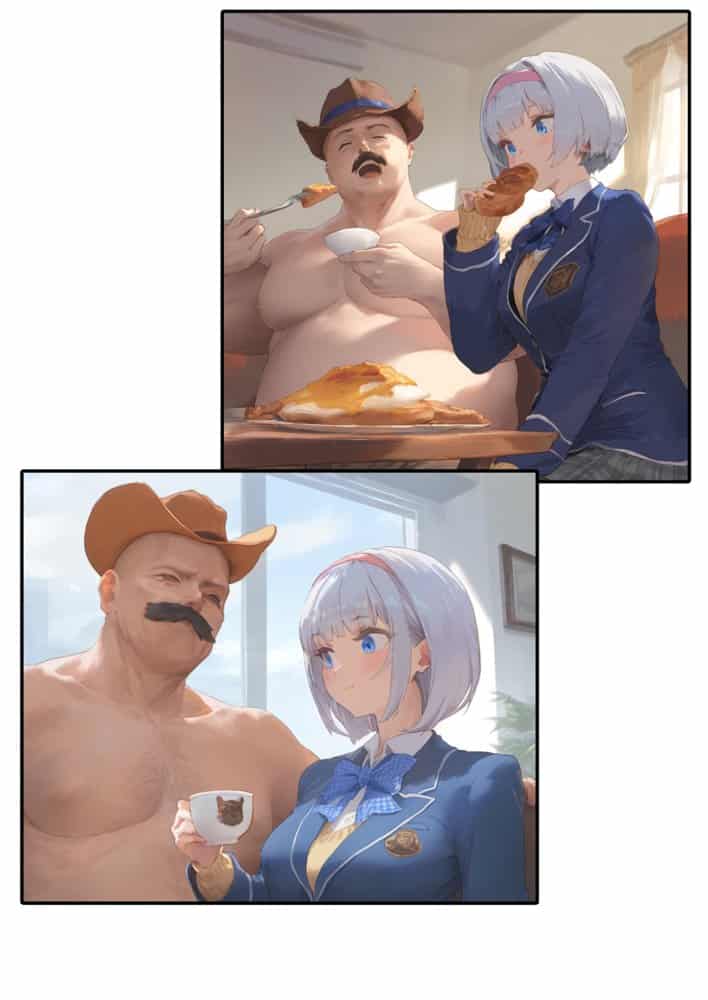 【セックスしないと出られない部屋】美少女でも流石におじさんとHしちゃう説 hitomiエロ漫画raw(同人誌)無料サンプル画像081