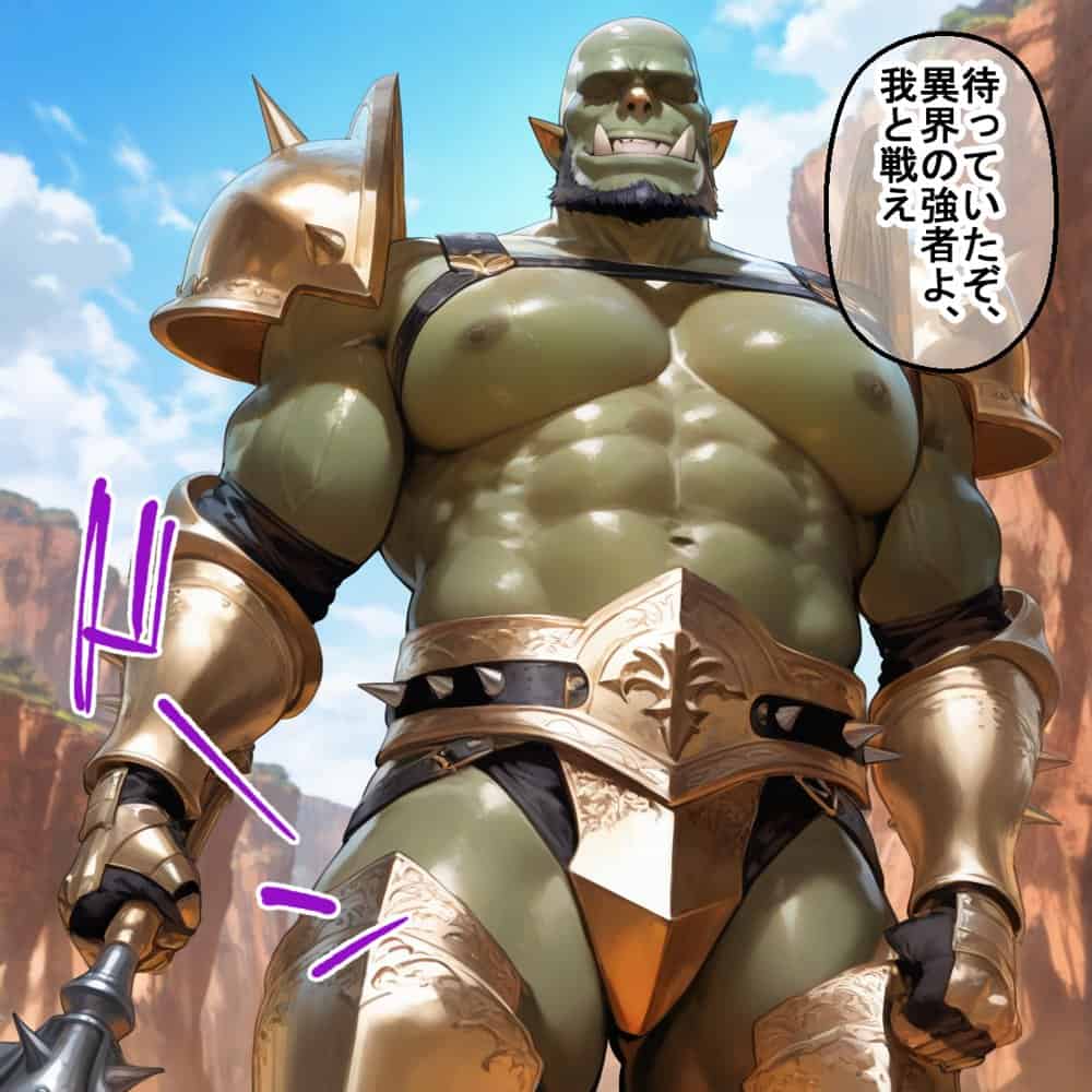 敗北したのでオーク様のおチンポケースになりました  鬼滅の刃編