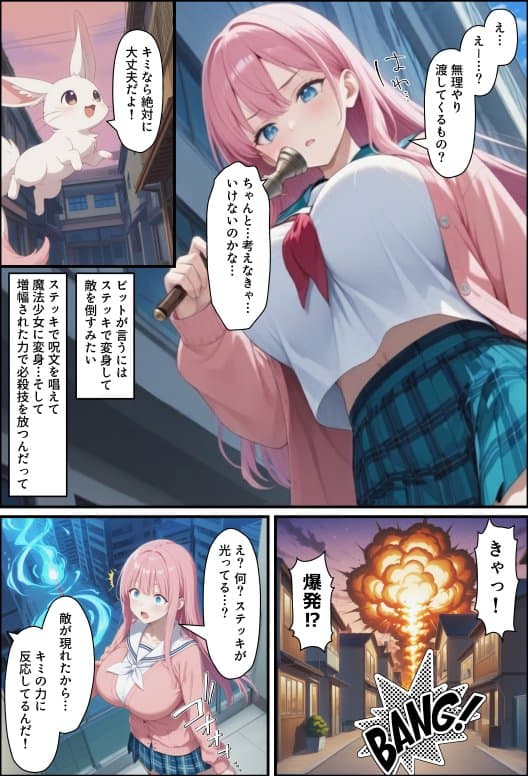 魔法少女が憑依スライムに身体を乗っ取られた…〜正義の変身ヒロインが洗脳調教される話〜