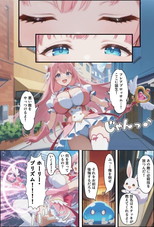 魔法少女が憑依スライムに身体を乗っ取られた…〜正義の変身ヒロインが洗脳調教される話〜