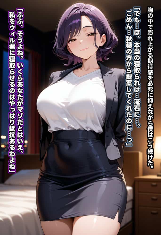 母娘陥落〜黒い巨根に奪われる家庭、寝取られた妻と娘に射精管理される僕〜