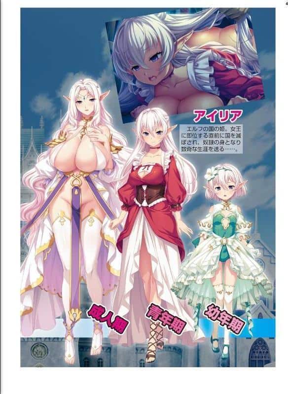 エルフ姫回顧録 〜娼婦姫と亡国の夢〜【FANZA限定フルカラー増量版】