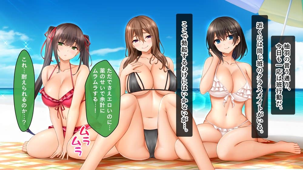 トリプルま●こに挿れ放題！修学旅行でも4Pハーレム！〜性欲マシマシの修学旅行で誰にもバレないように大量中出し〜