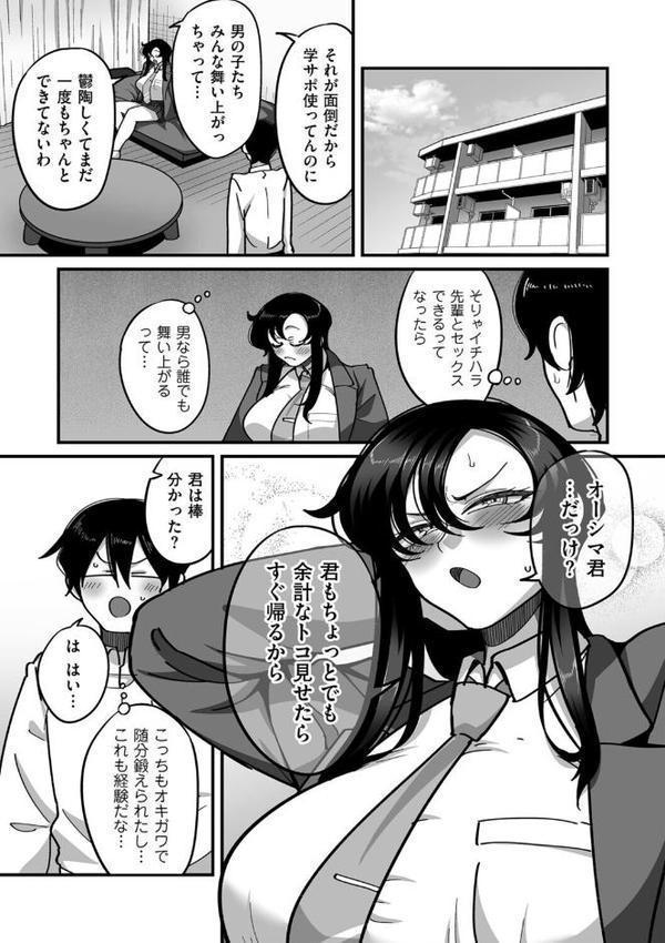 学園サポ日記comix 第3話 学園一の美女 イチハラ先輩編