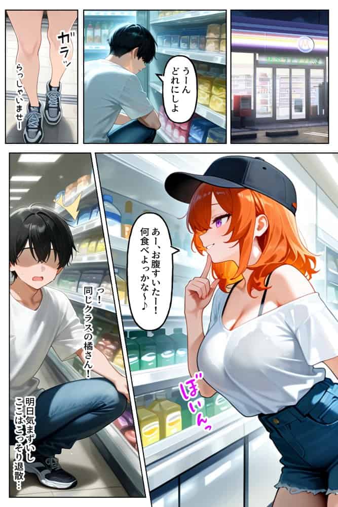 クラスの人気ギャルが家出してうちに転がり込んできたけど…まさかの処女でした