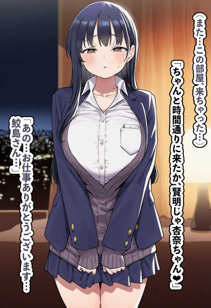 恵体モデル美少女・山〇杏奈が変態スケベ爺との濃厚ぶちゅキス生ハメに堕ち、歳の差60以上の夫婦になることを誓う話