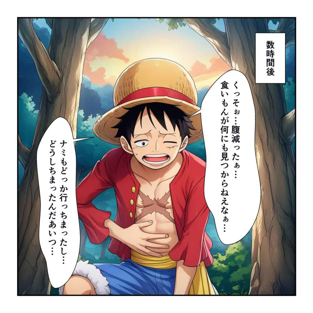 ハンコックの夜●いでルフィ覚醒！ ナミ＆ハンコック無人島イチャラブ中出し