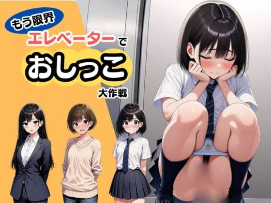 【もう限界】エレベーターでおしっこ大作戦！〜部活・飲み会帰りに野ションできずに、羞恥の室内放尿〜