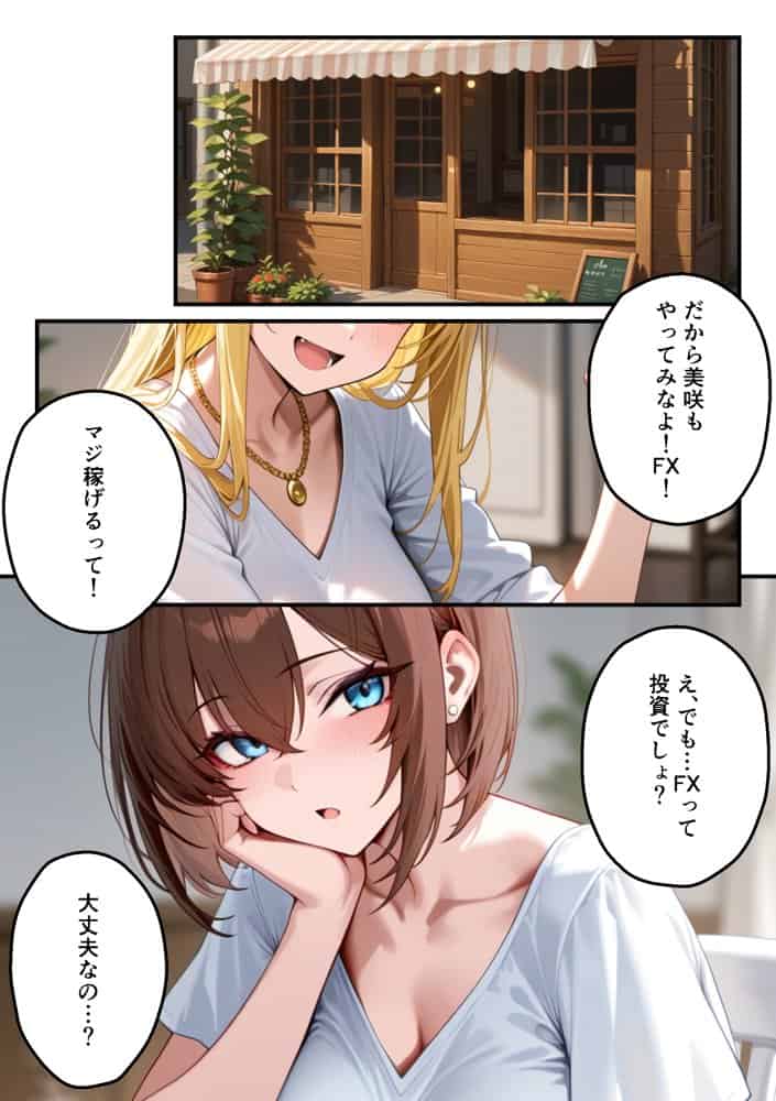 【人妻デリヘルNTR】デリヘル呼んだら先輩の妻が来た〜FXにハマった貞淑妻が堕ちるまで〜