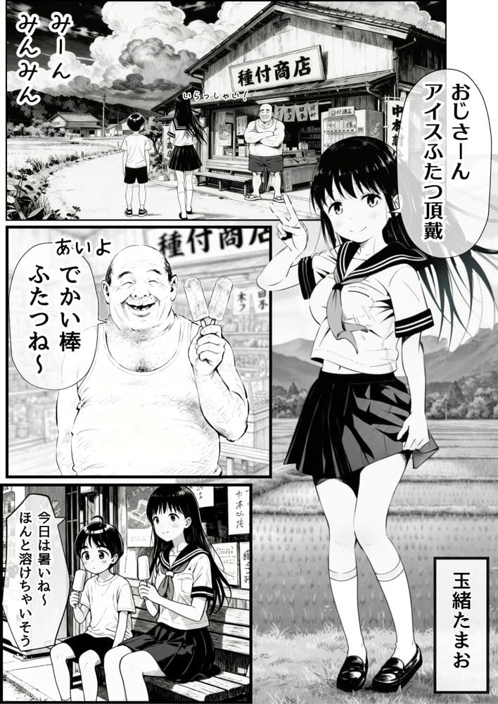 【僕のNTR夏休み】あの日見た種付けプレスを僕はまだ忘れられない hitomiエロ漫画raw(同人誌)無料サンプル画像003