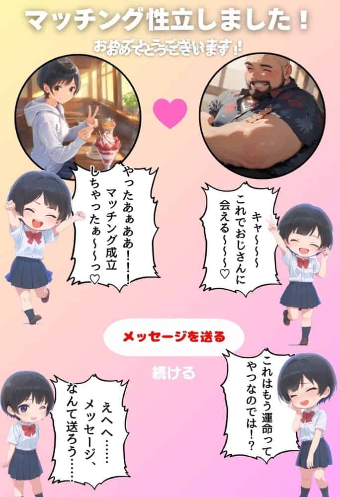 おじさん限定マッチングアプリ【おじ恋】で処女捧げちゃいました。 hitomiエロ漫画raw(同人誌)無料サンプル画像020