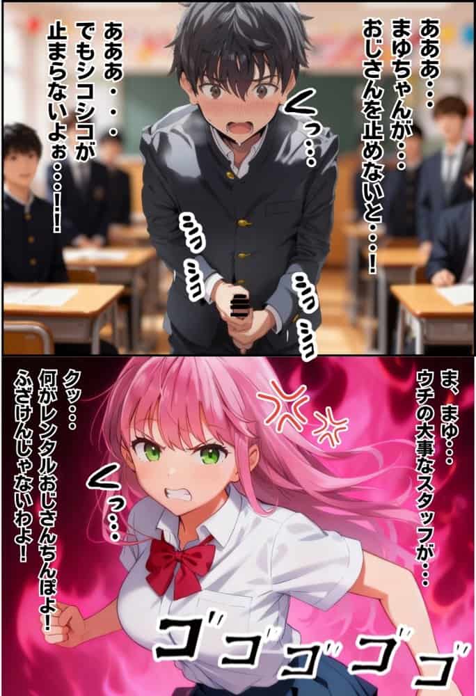 【大乱交】文化祭JKヘルス VS レンタルおじさんちんぽ