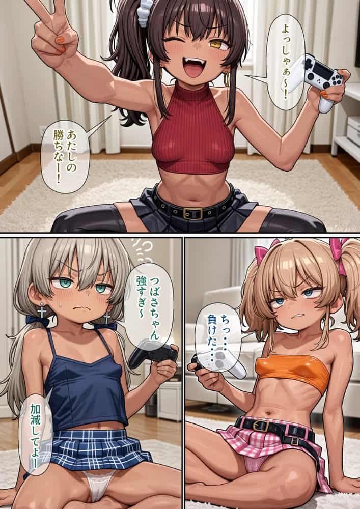 続 今俺の部屋はミニギャルに占拠されている hitomiエロ漫画raw(同人誌)無料サンプル画像006