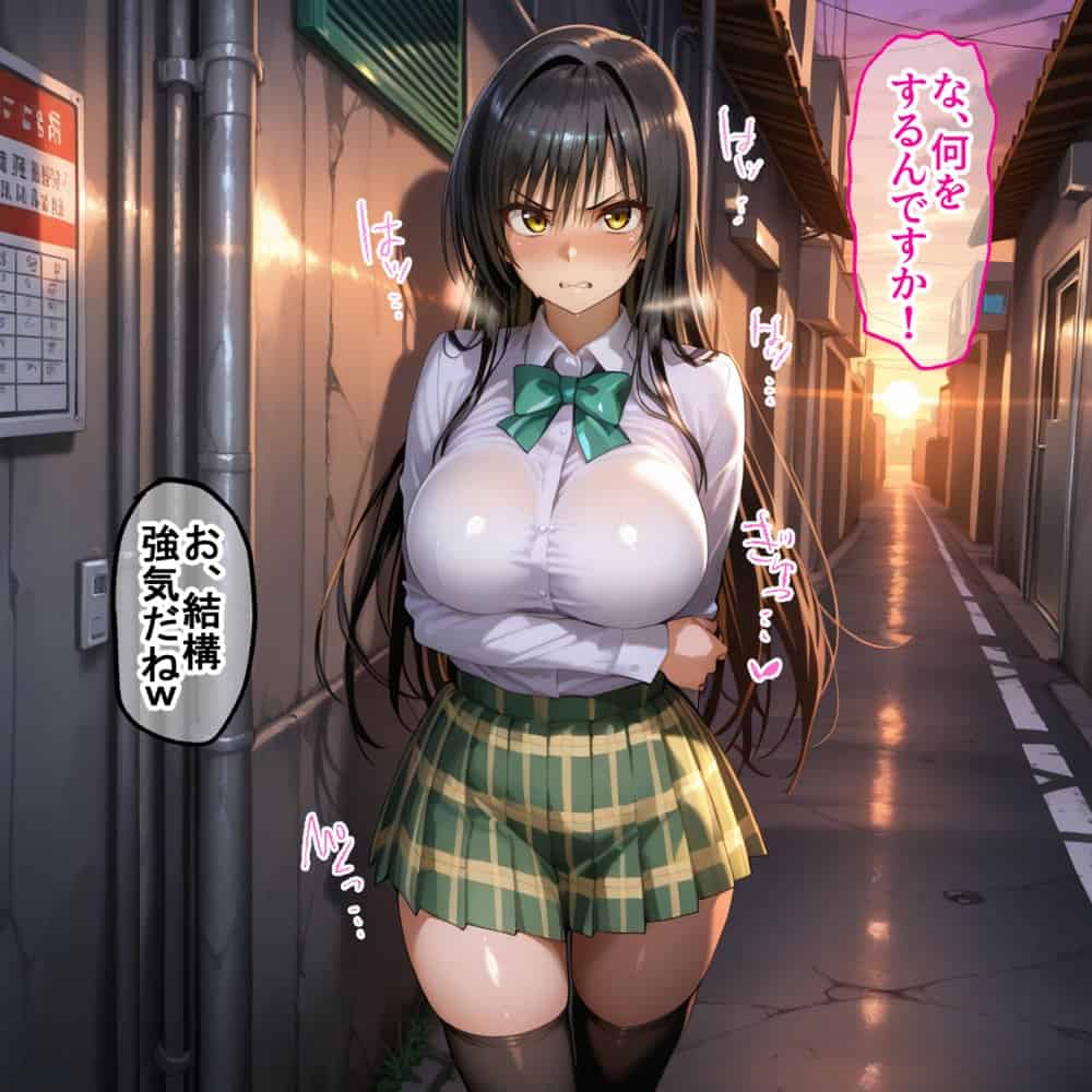 蓮の花が咲くまで 前編 ToLOVEる 古手川唯&西連寺春奈編 hitomiエロ漫画raw(同人誌)無料サンプル画像009