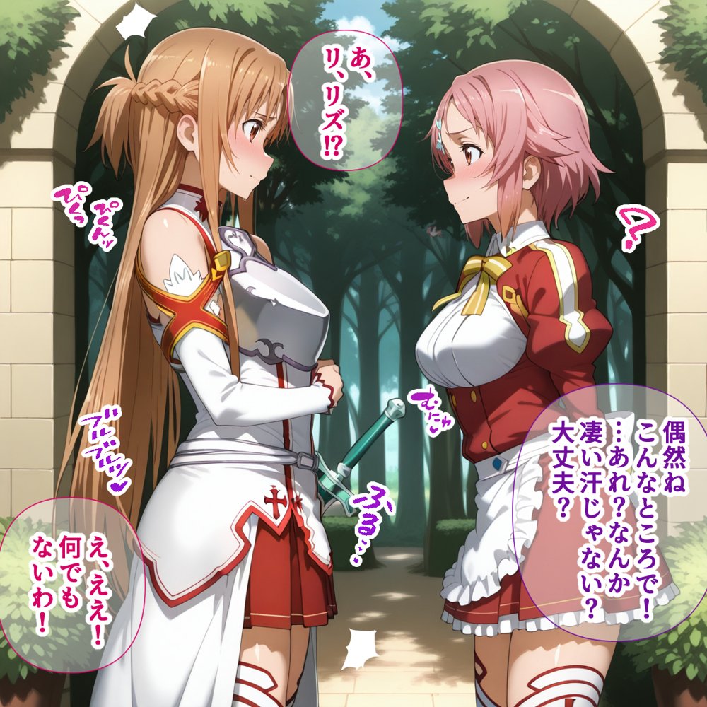 蓮の花が咲くまで 前編 ソード・アート・オンライン アスナ&リズベット編 hitomiエロ漫画raw(同人誌)無料サンプル画像015