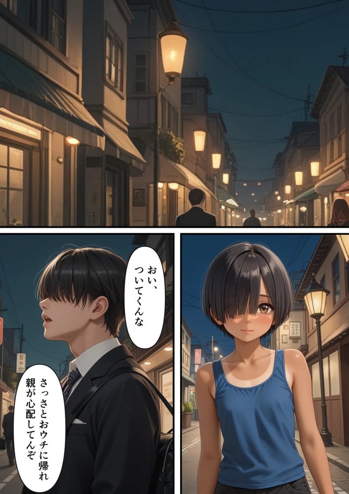 スーパーで万引きした少年が実は少女だったので【日焼け美少女】【パイパンロリ】 hitomiエロ漫画raw(同人誌)無料サンプル画像009