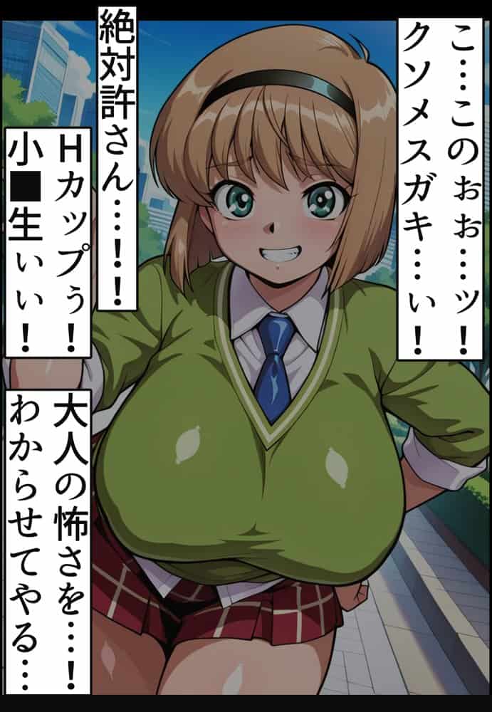 爆乳メス●キ孕ませ hitomiエロ漫画raw(同人誌)無料サンプル画像010