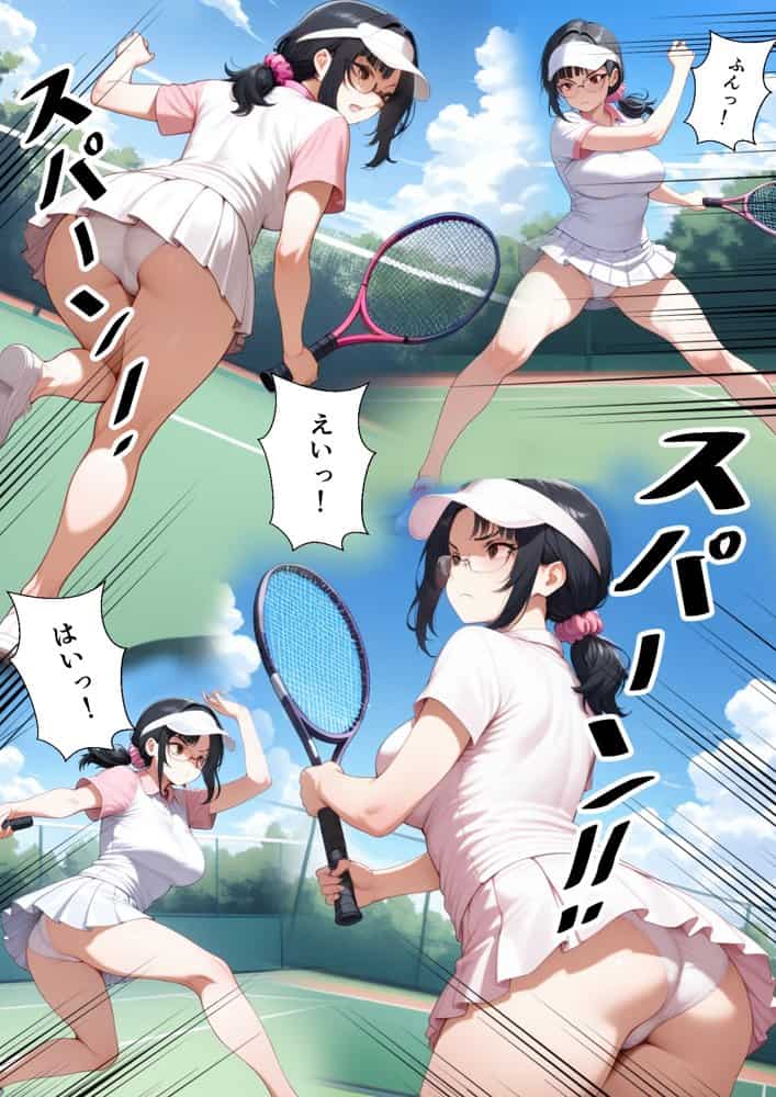 妻が毒オジに三たび媚薬を盛られた件〜テニスルック編 hitomiエロ漫画raw(同人誌)無料サンプル画像004